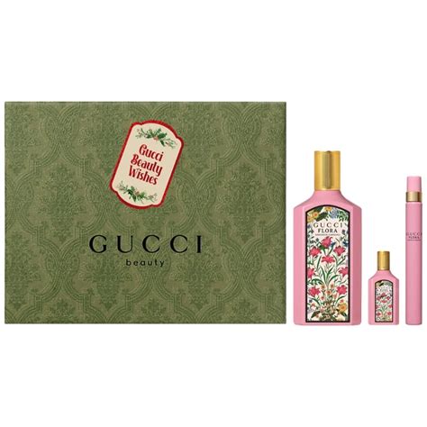 set nuoc hoa gucci flora mini|Set Nước Hoa Nữ Gucci Flora Gorgeous Gardenia EDP (100ml + Mini .